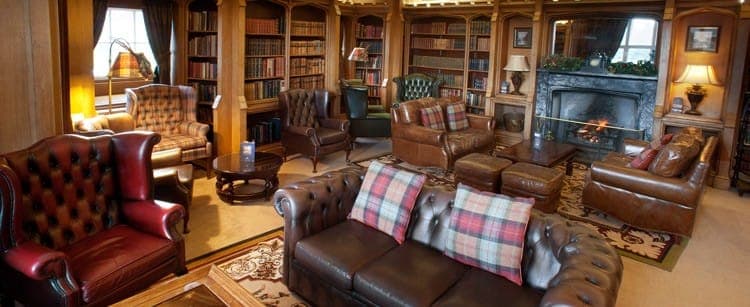 Dalhousie Castle Library