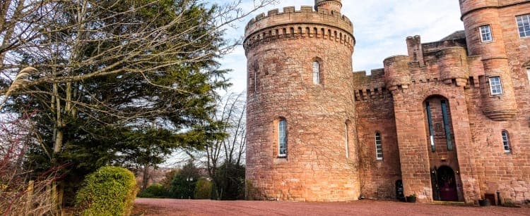 Dalhousie Castle exterior day