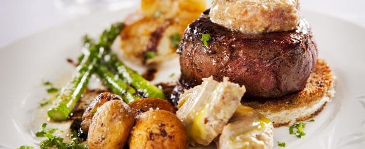Grantley Hall Beef Main Course