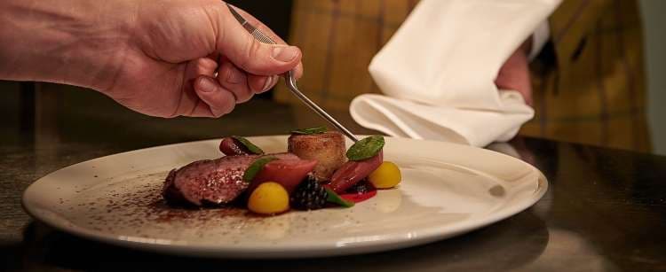 The Cavendish Hotel food