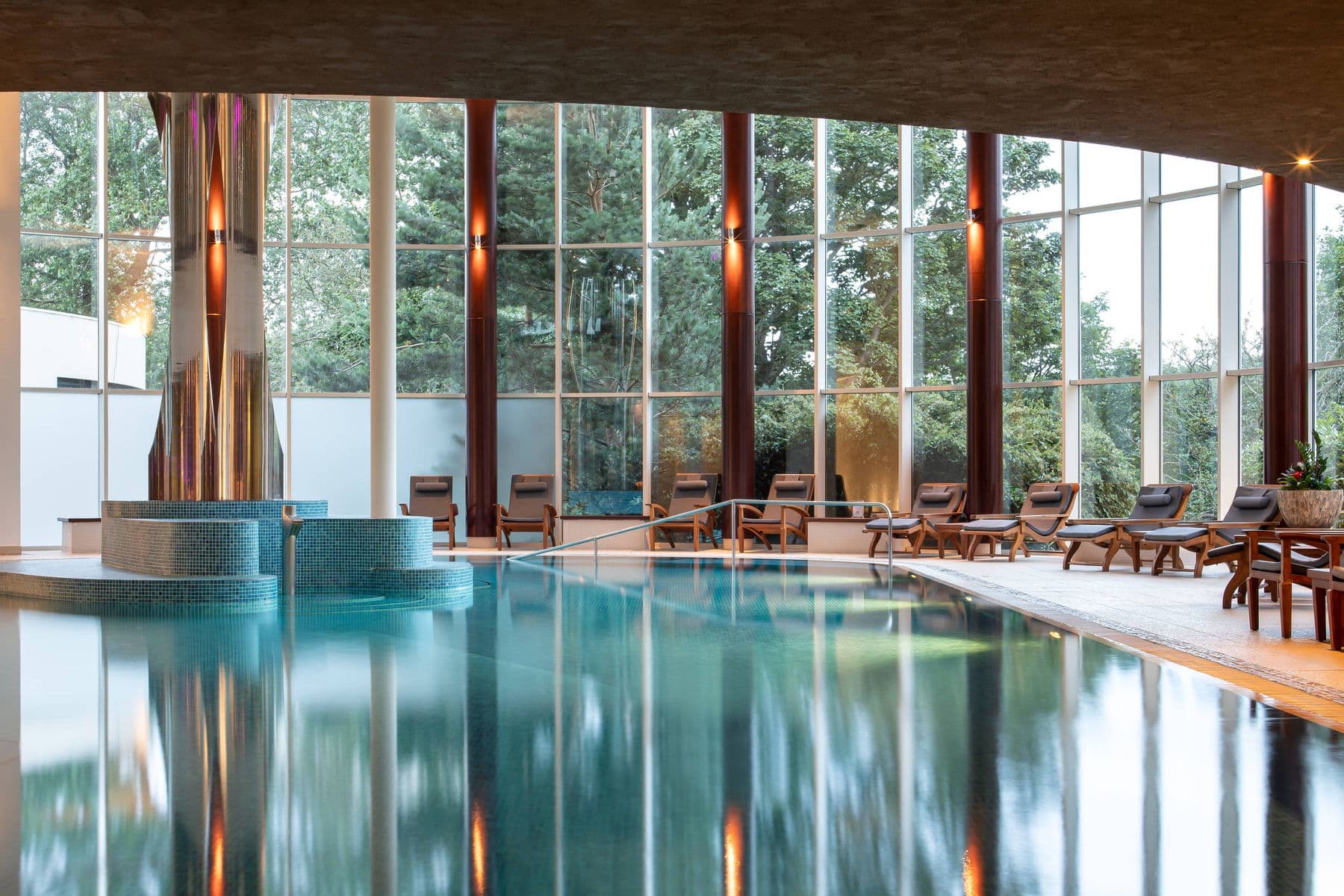 Seaham Hall pool