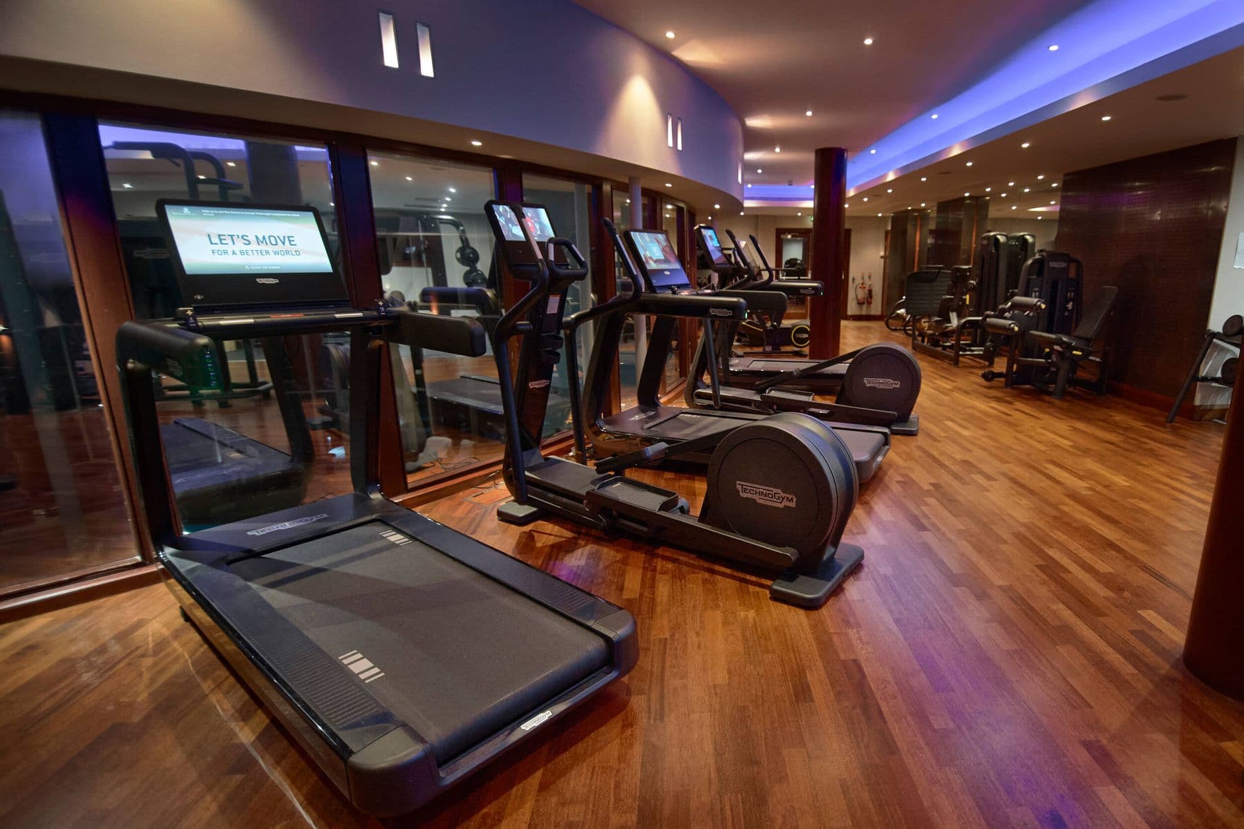 Seaham Hall serenity spa gym