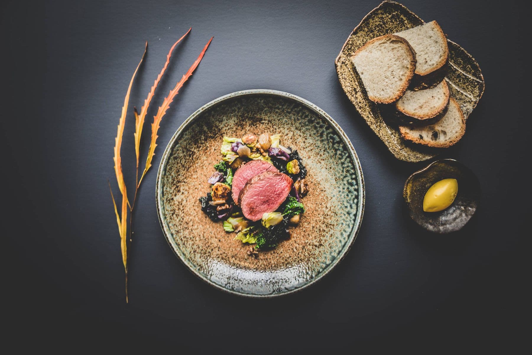 Seaham Hall the dining room restaurant food