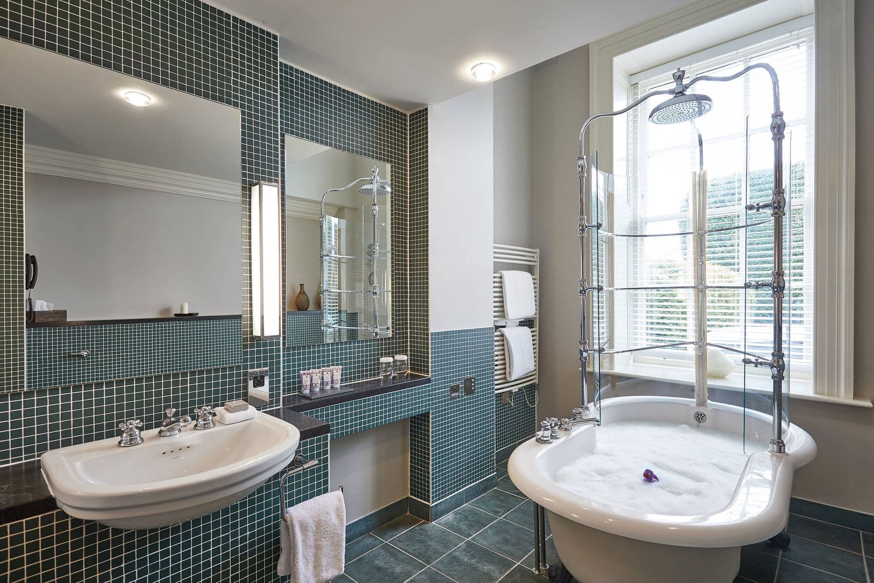 Seaham Hall suite ensuite