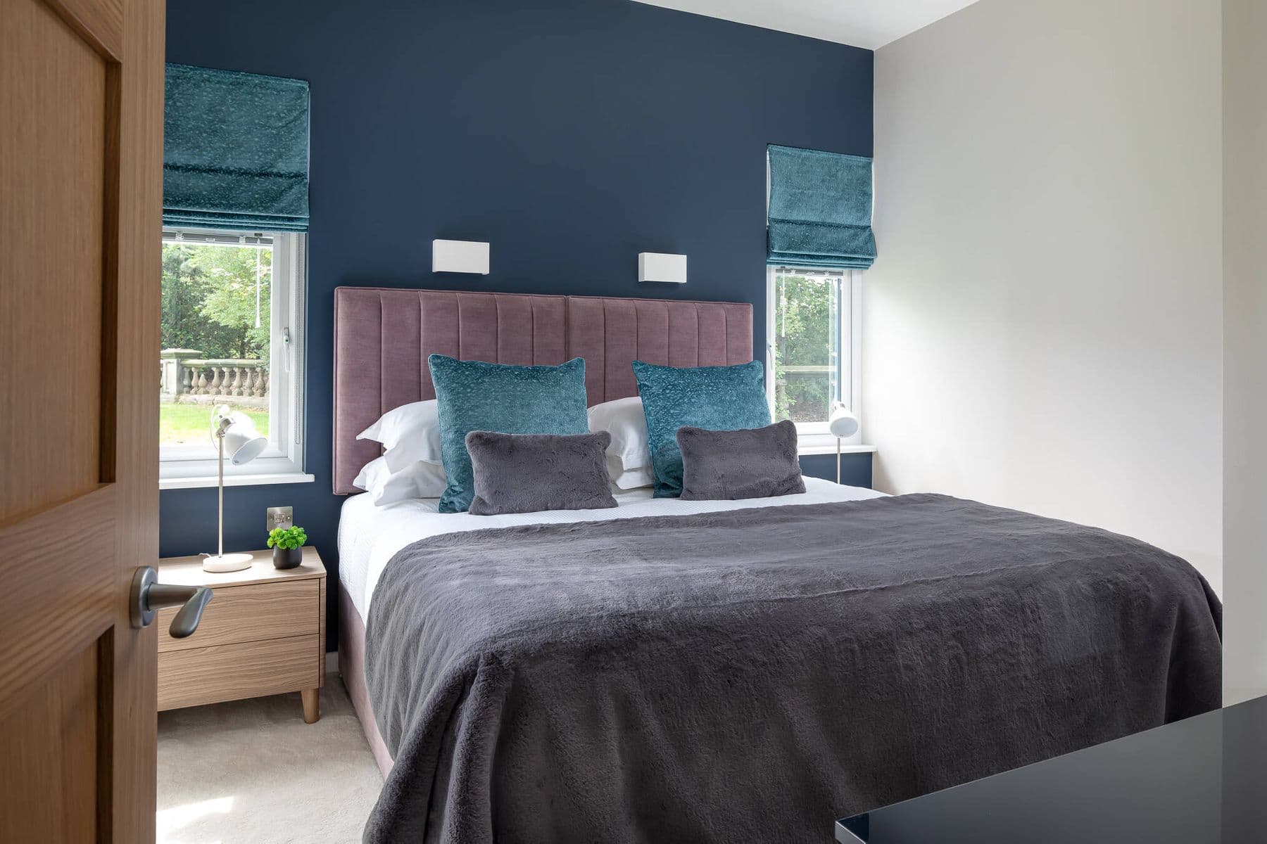 Seaham Hall bungalow bedroom