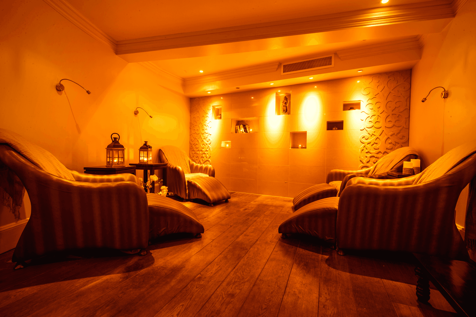 Ellenborough Park spa relaxation room