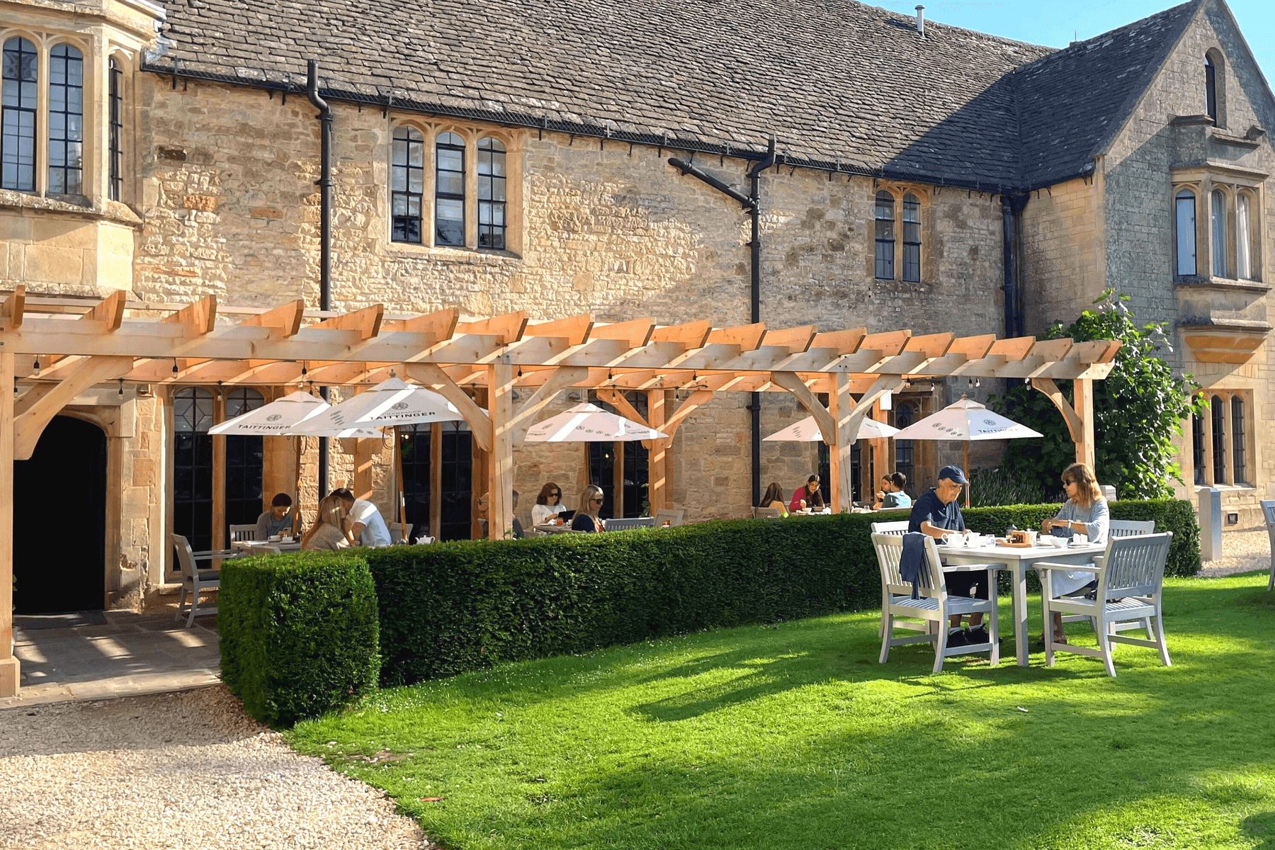 Ellenborough Park outdoor dining