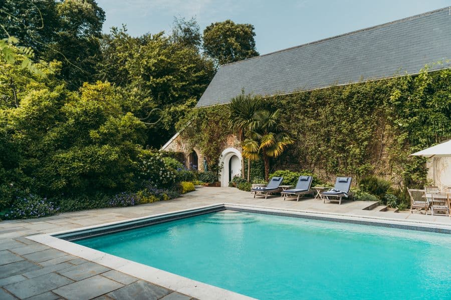 Farleigh Wallop House pool
