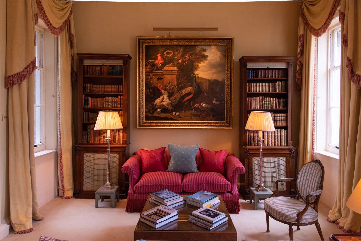 Farleigh Wallop House lounge