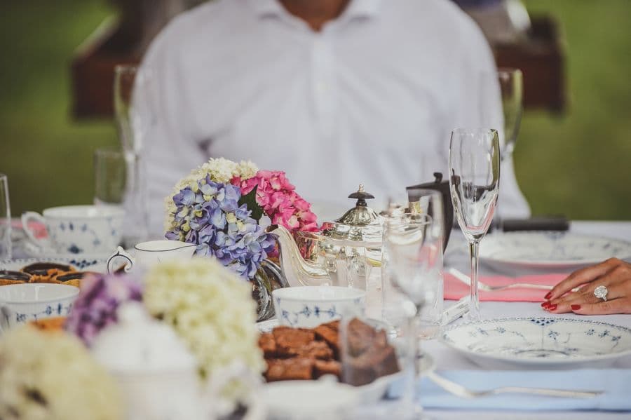Farleigh Wallop House outdoor dining