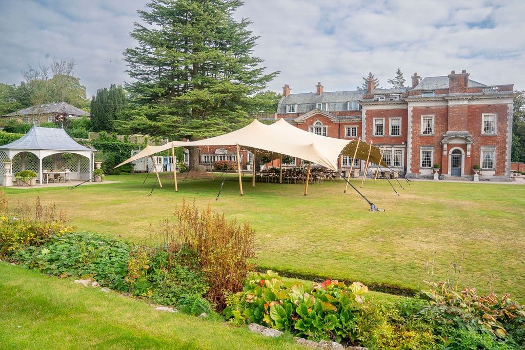 Eaves Hall outdoor event