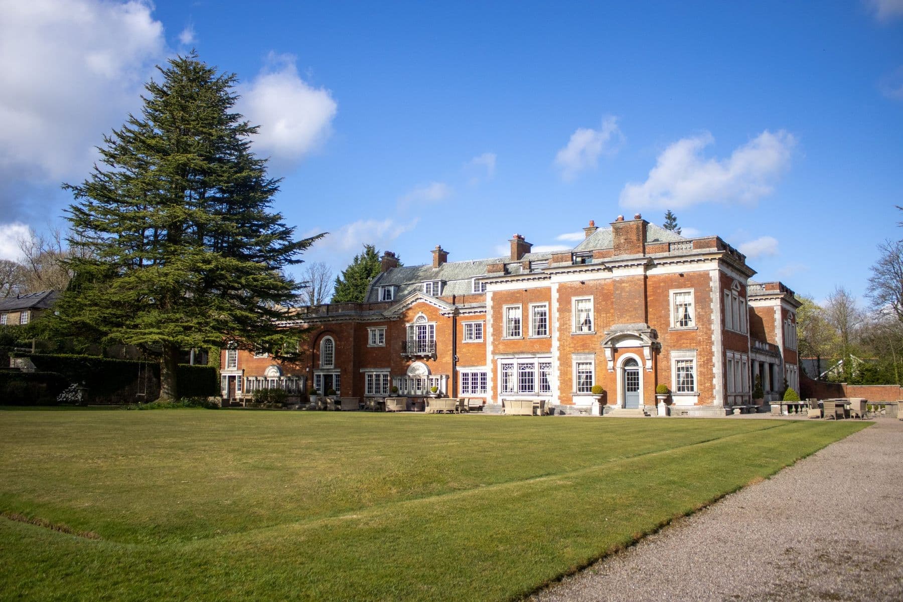 Eaves Hall gardens