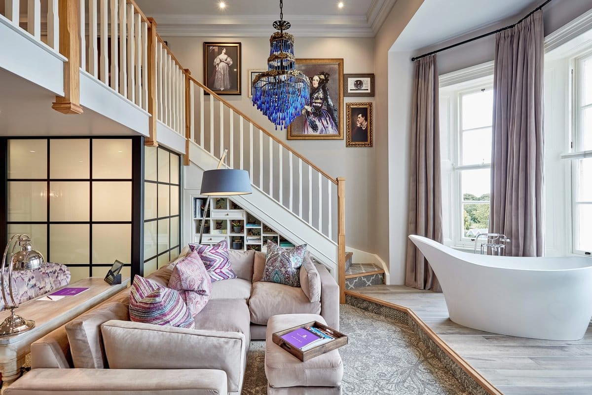Ada Lovelace Suite at Seaham Hall