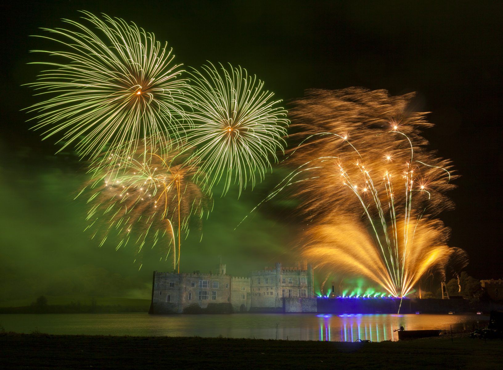 Leeds Castle firework display