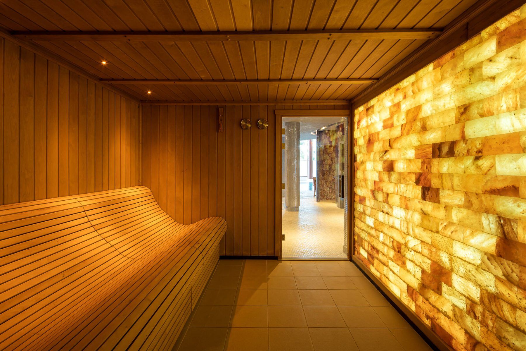 Seaham Hall sauna