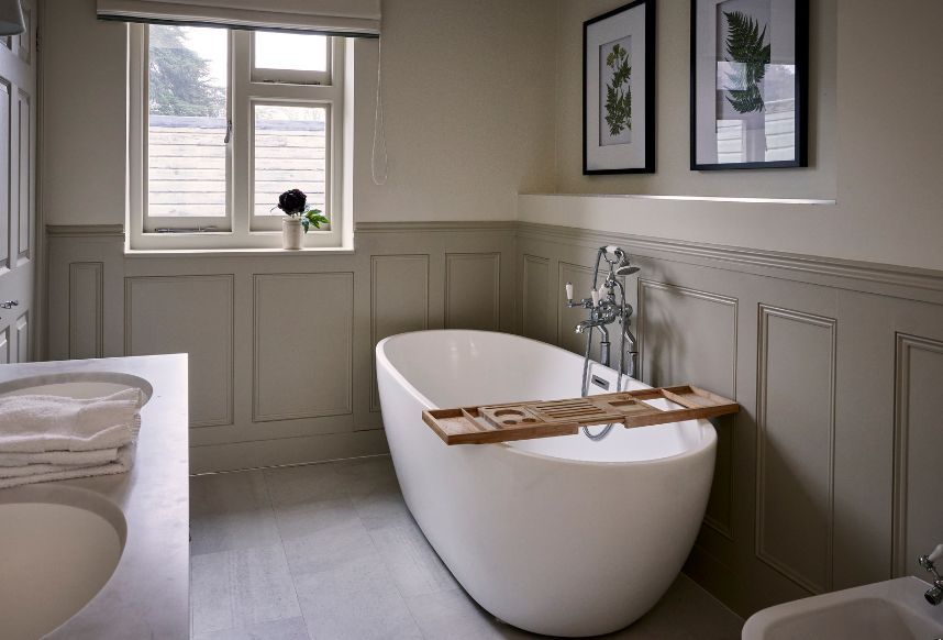 Rooms with free standing baths in the New Forest