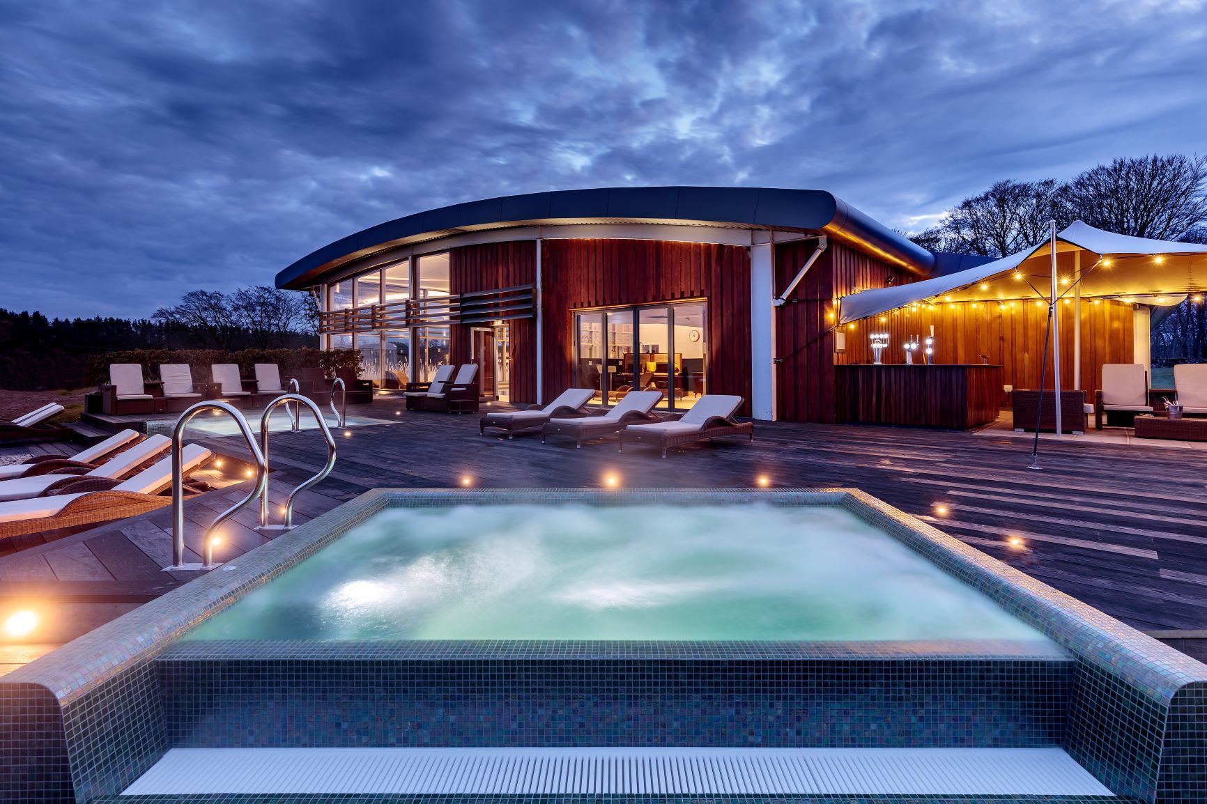 Coniston Hotel hydrotherapy outdoor pool