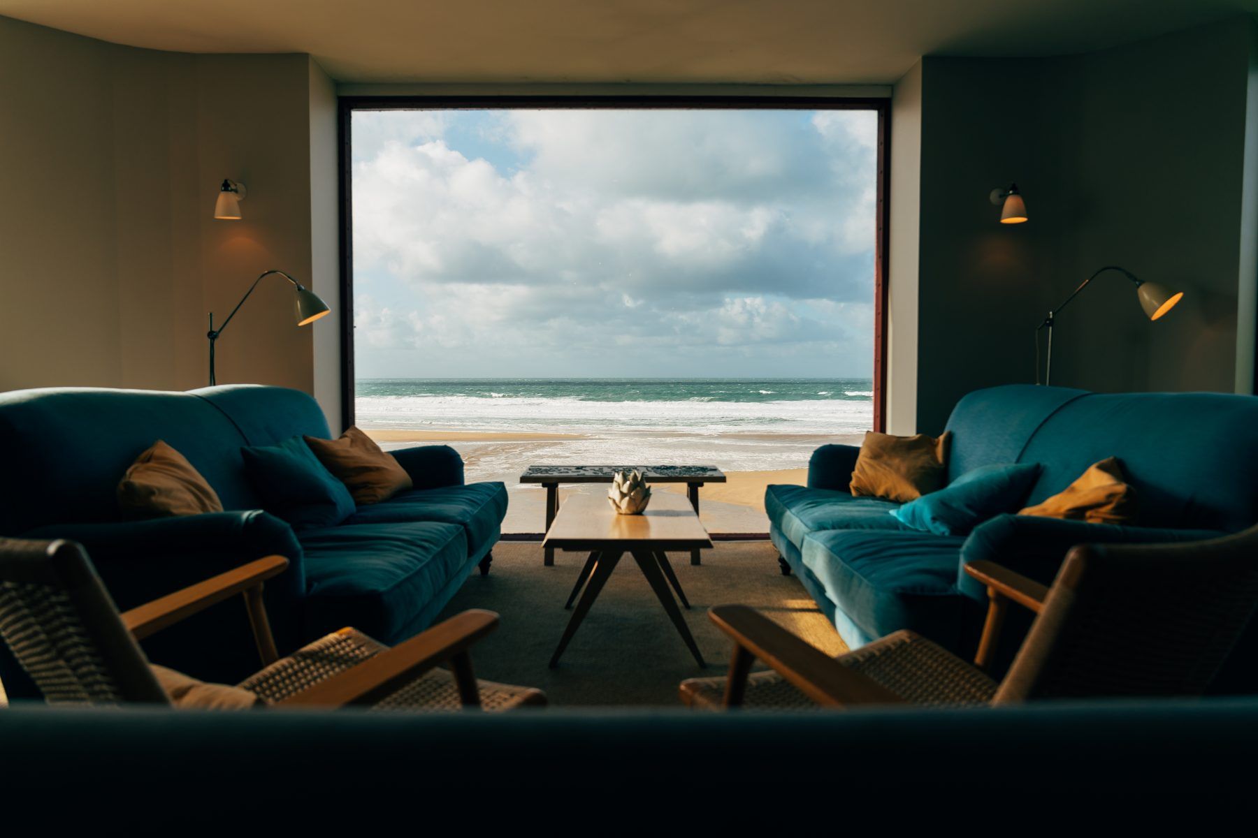 lounges at Watergate bay