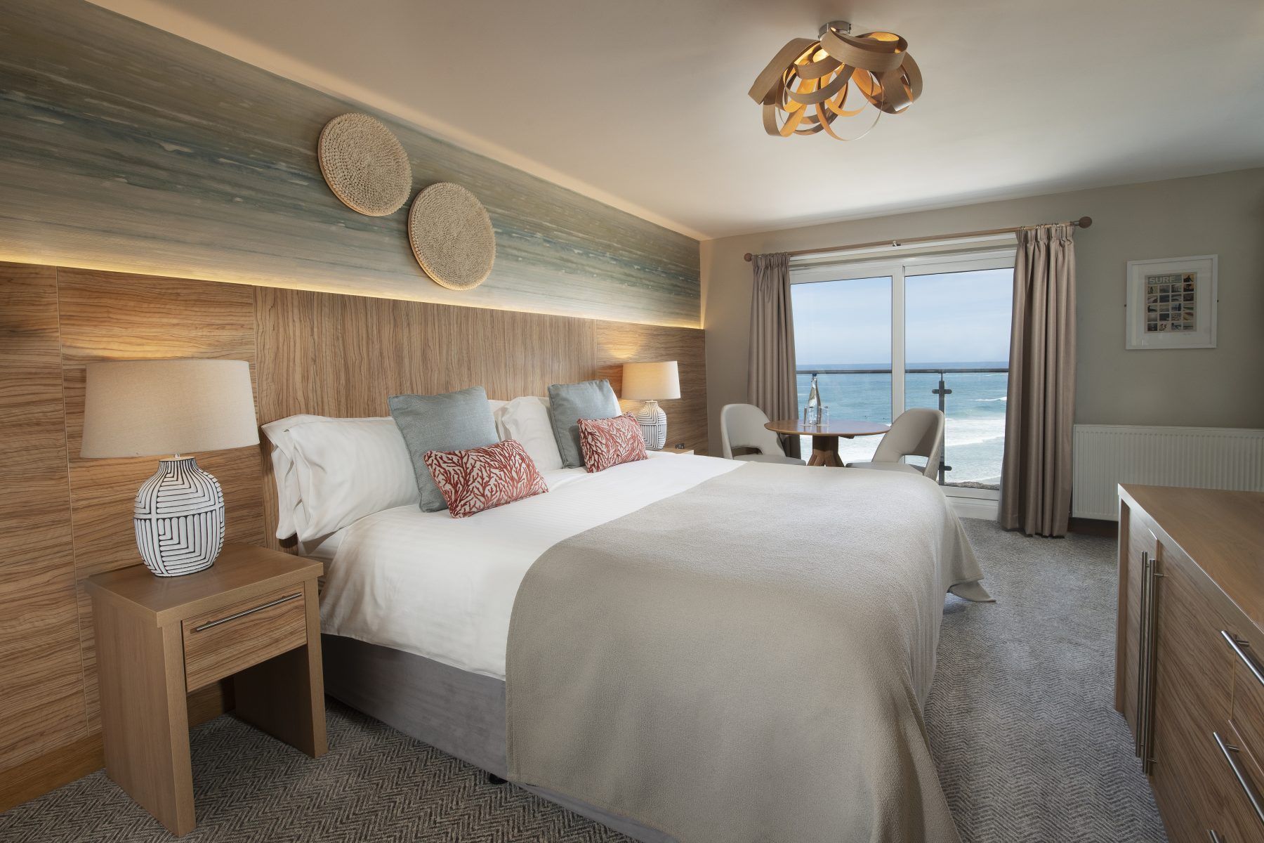 Fistral Beach sea view room
