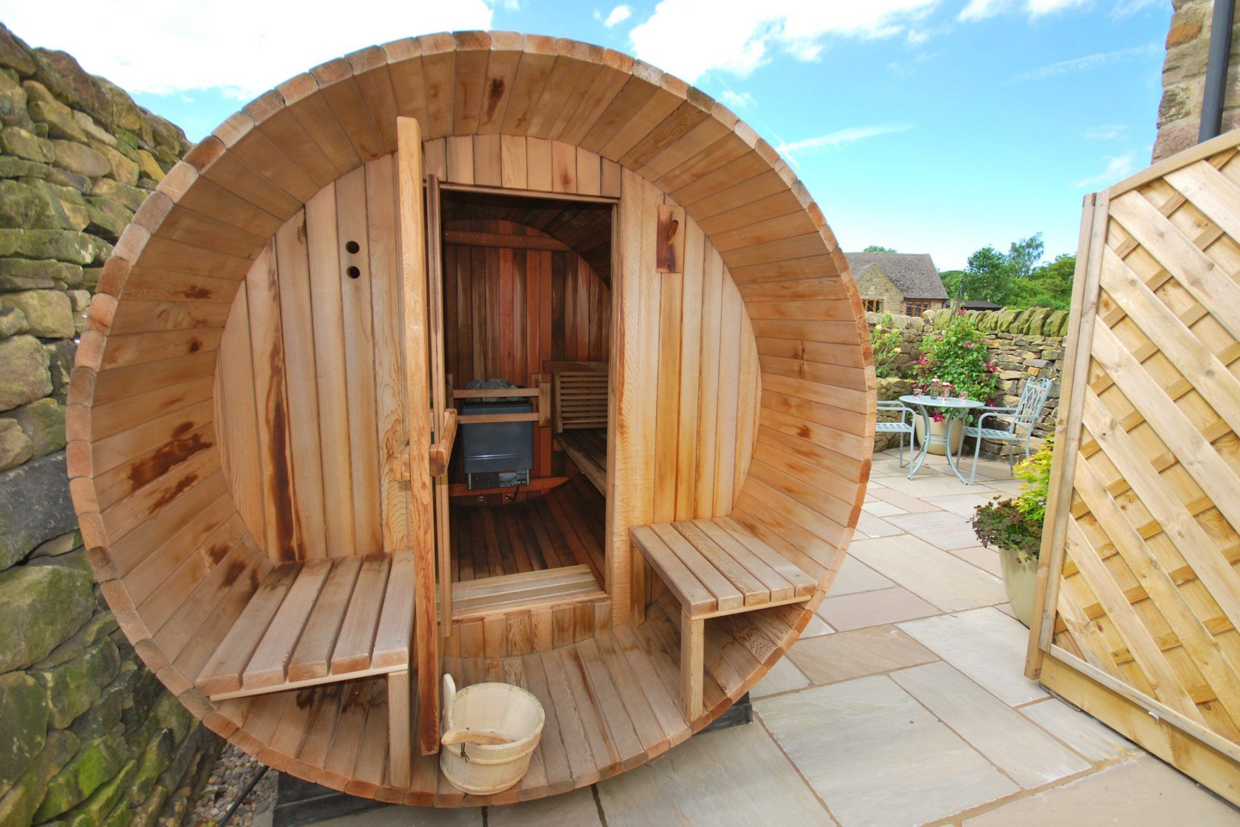 honeysuckle cottage sauna