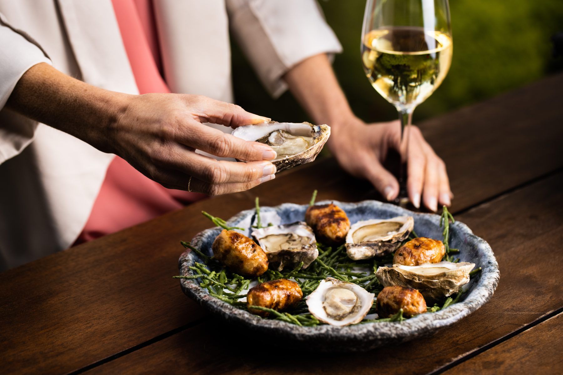 oysters at the atlantic