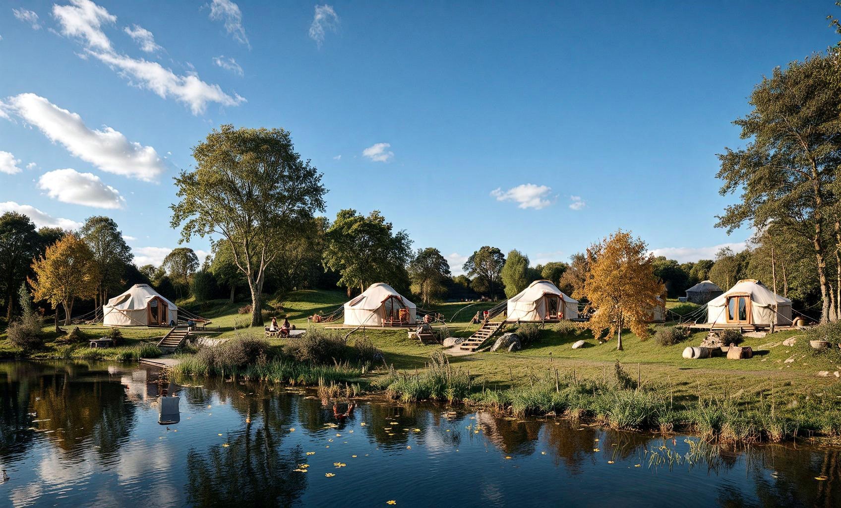 Yurts at The Tempus