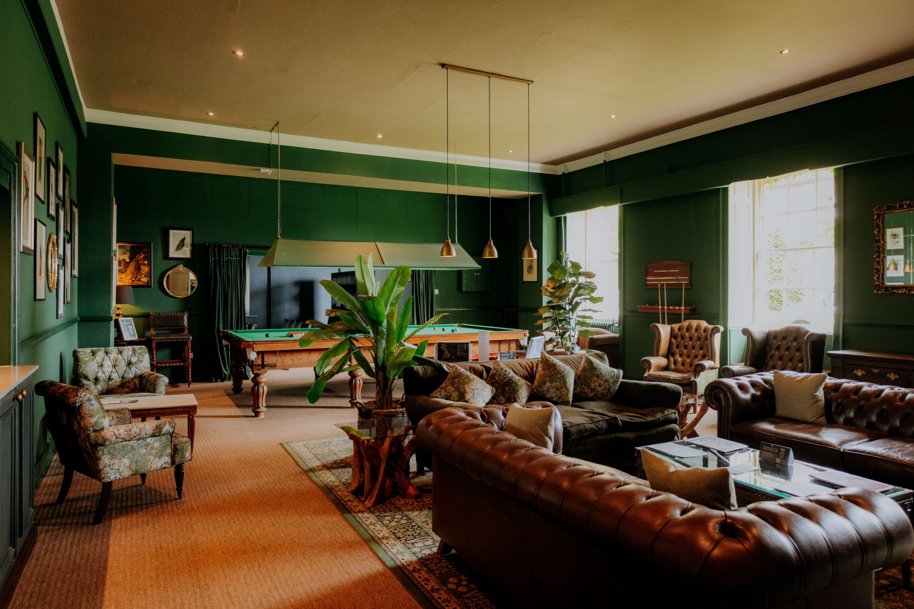 Billiards Room at Swinton Park