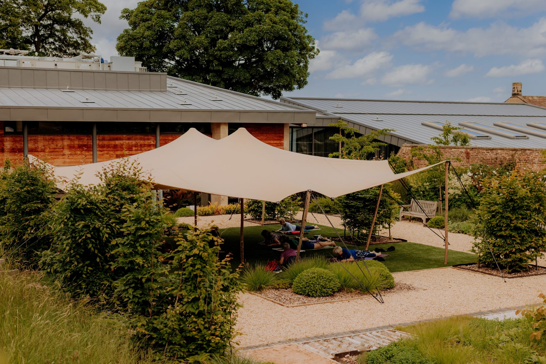 Spa Garden at Swinton Estate