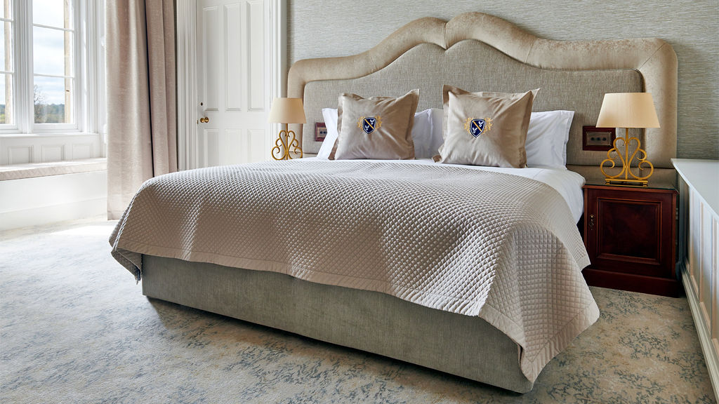 Bedroom 5 at Matfen Hall